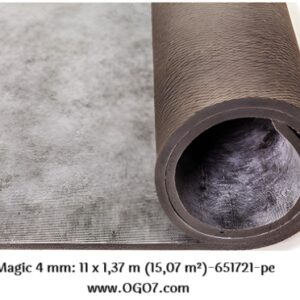 Ondervloer-Black Magic 4 mm: 11 x 1,37 m (15,07 m²)