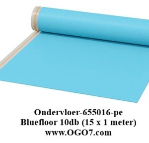 Ondervloer-Bluefloor 10db (15 x 1 meter)