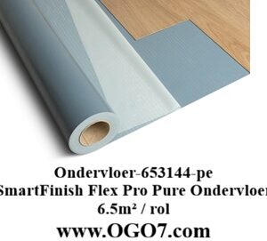 Ondervloer SmartFinish Flex Pro Pure Ondervloer 6.5m² / rol